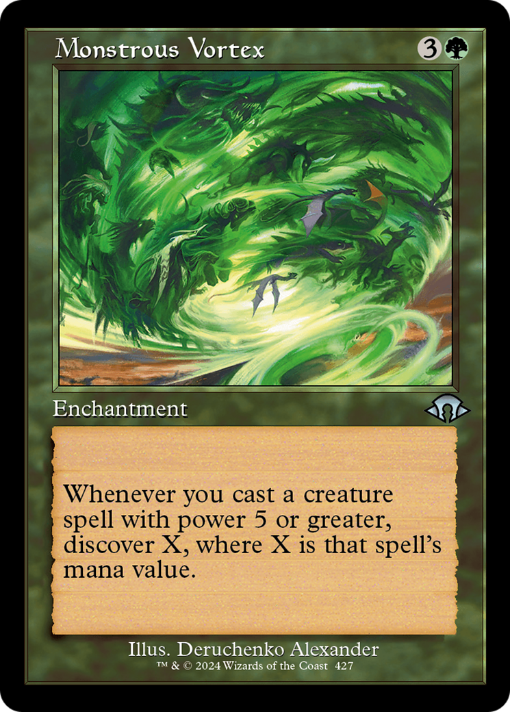 Monstrous Vortex (Retro) [Modern Horizons 3] MTG Single Magic: The Gathering | Red Claw Gaming