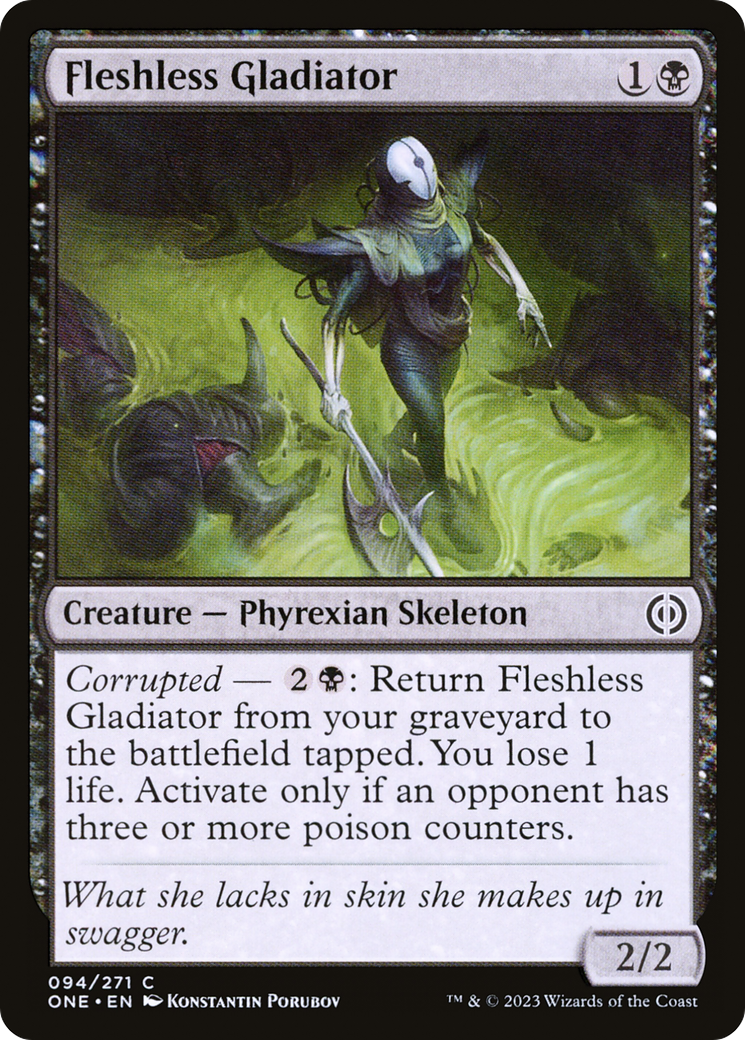 Fleshless Gladiator [Phyrexia: All Will Be One] MTG Single Magic: The Gathering | Red Claw Gaming