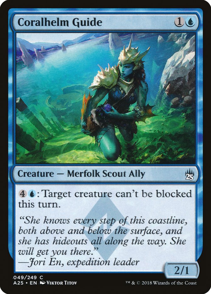 Coralhelm Guide [Masters 25] MTG Single Magic: The Gathering | Red Claw Gaming