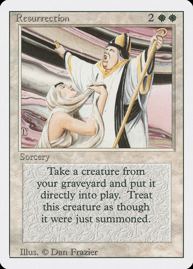 Resurrection [Revised Edition] MTG Single Magic: The Gathering | Red Claw Gaming