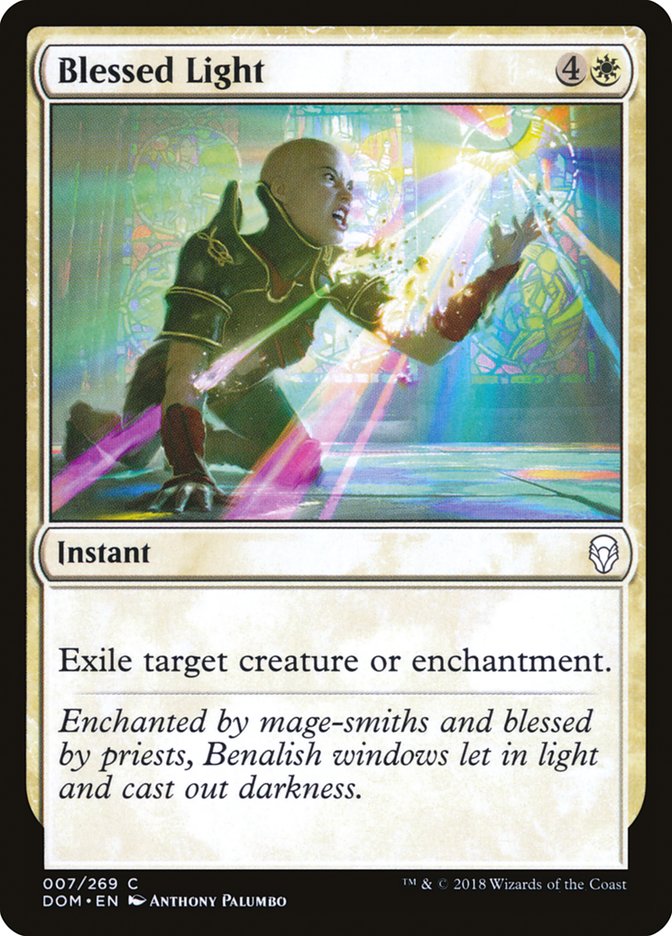 Blessed Light [Dominaria] MTG Single Magic: The Gathering | Red Claw Gaming