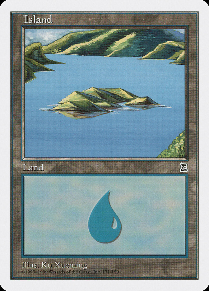 Island (171) [Portal Three Kingdoms] MTG Single Magic: The Gathering | Red Claw Gaming