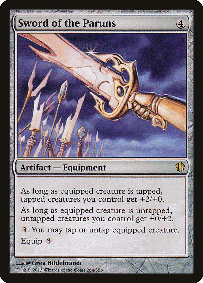 Sword of the Paruns [Commander 2013] MTG Single Magic: The Gathering | Red Claw Gaming