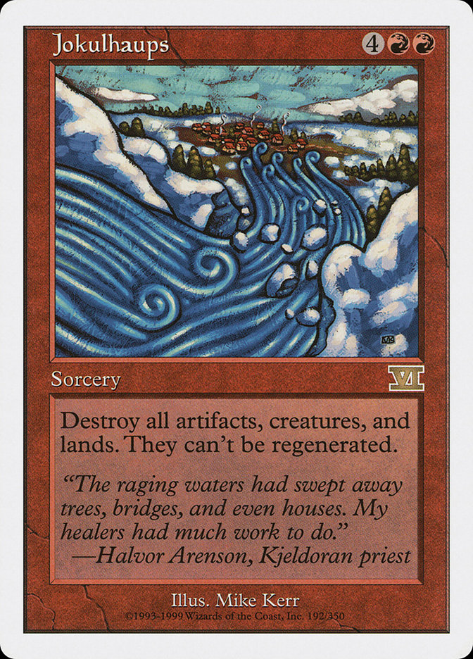 Jokulhaups [Classic Sixth Edition] MTG Single Magic: The Gathering | Red Claw Gaming