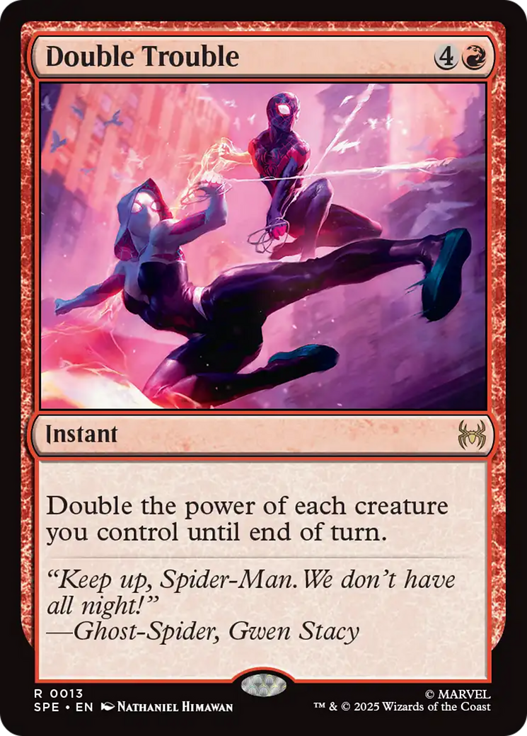 Double Trouble [Marvel's Spider-Man: Eternal-Legal] MTG Single Magic: The Gathering | Red Claw Gaming