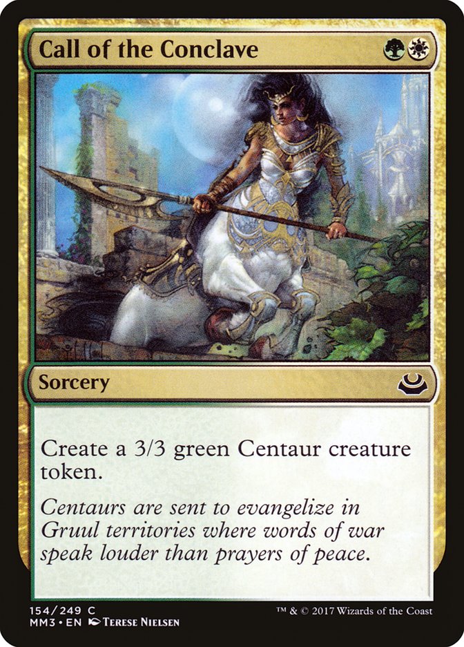Call of the Conclave [Modern Masters 2017] MTG Single Magic: The Gathering | Red Claw Gaming