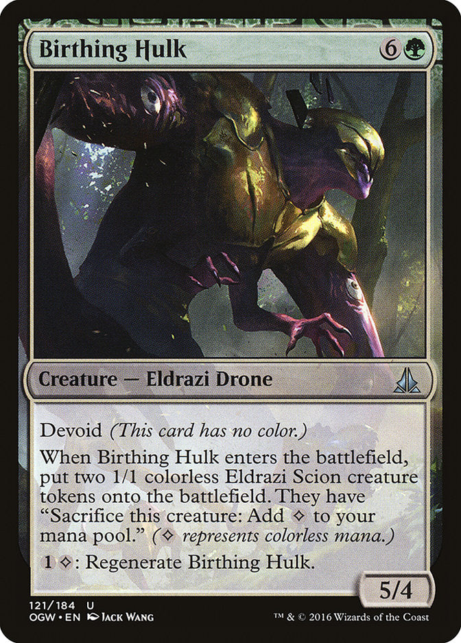 Birthing Hulk [Oath of the Gatewatch] MTG Single Magic: The Gathering | Red Claw Gaming