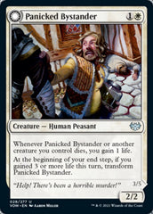 Panicked Bystander // Cackling Culprit [Innistrad: Crimson Vow] MTG Single Magic: The Gathering | Red Claw Gaming