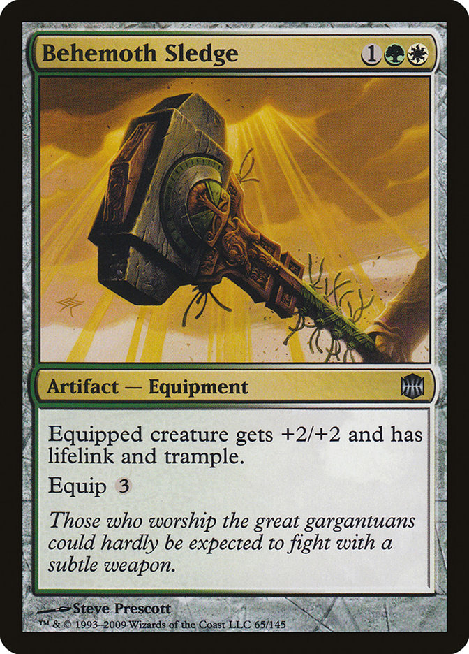 Behemoth Sledge [Alara Reborn] MTG Single Magic: The Gathering | Red Claw Gaming