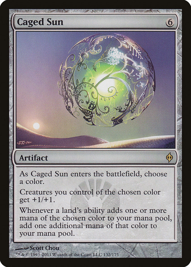 Caged Sun [New Phyrexia] MTG Single Magic: The Gathering | Red Claw Gaming