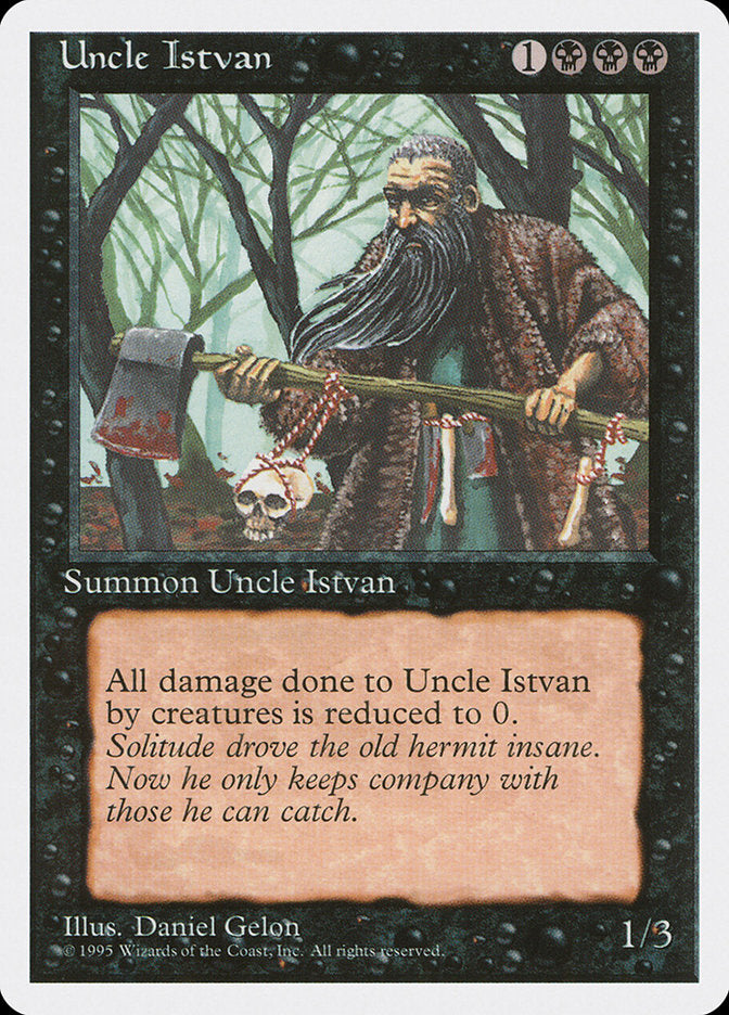 Uncle Istvan [Fourth Edition] MTG Single Magic: The Gathering | Red Claw Gaming