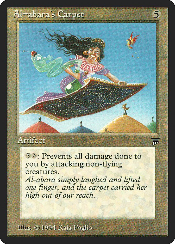 Al-abara's Carpet [Legends] MTG Single Magic: The Gathering | Red Claw Gaming