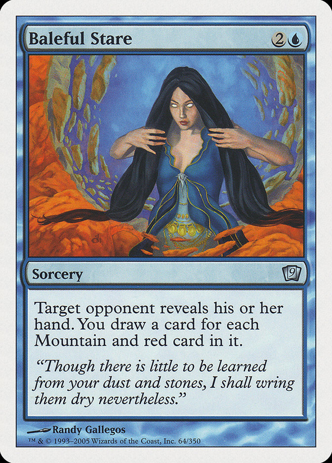 Baleful Stare [Ninth Edition] MTG Single Magic: The Gathering | Red Claw Gaming