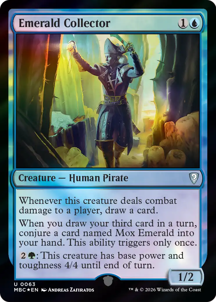Emerald Collector [Mystery Booster: Commander Edition] | Red Claw Gaming