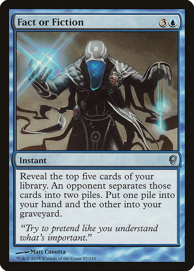 Fact or Fiction [Conspiracy] MTG Single Magic: The Gathering | Red Claw Gaming