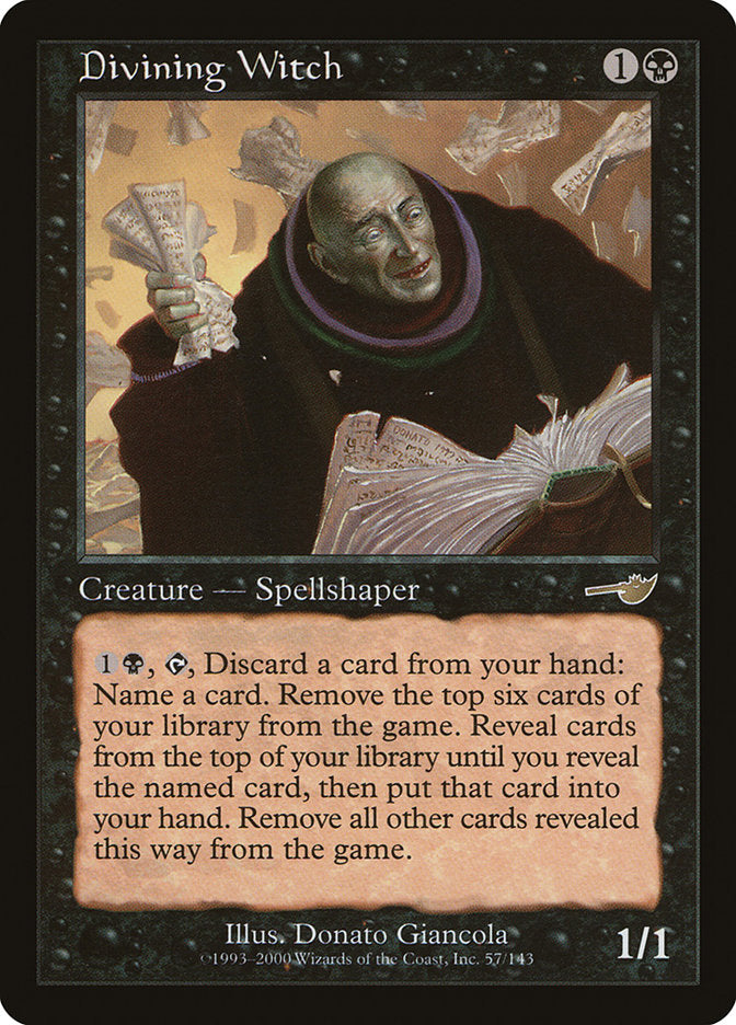 Divining Witch [Nemesis] MTG Single Magic: The Gathering | Red Claw Gaming