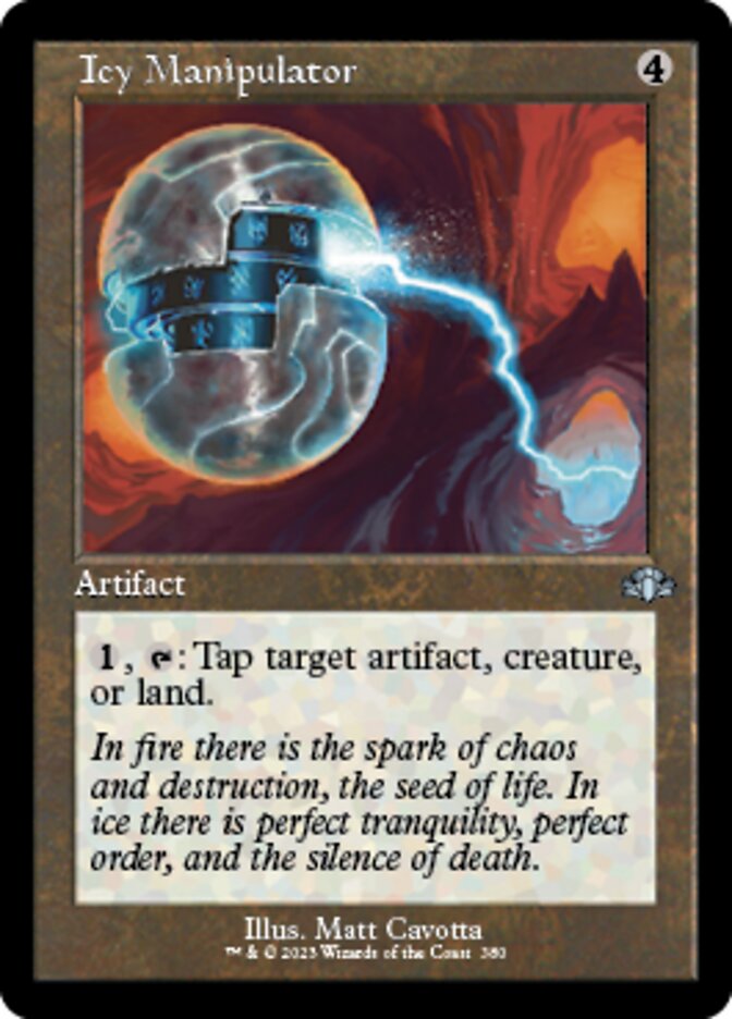 Icy Manipulator (Retro) [Dominaria Remastered] MTG Single Magic: The Gathering | Red Claw Gaming