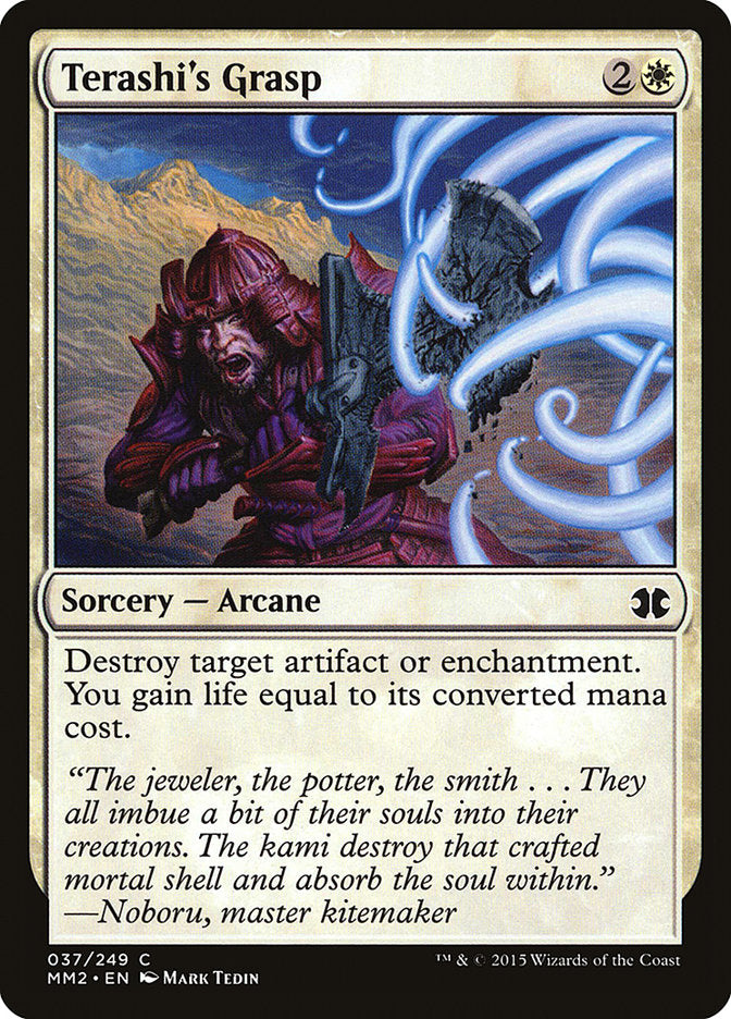 Terashi's Grasp [Modern Masters 2015] MTG Single Magic: The Gathering | Red Claw Gaming