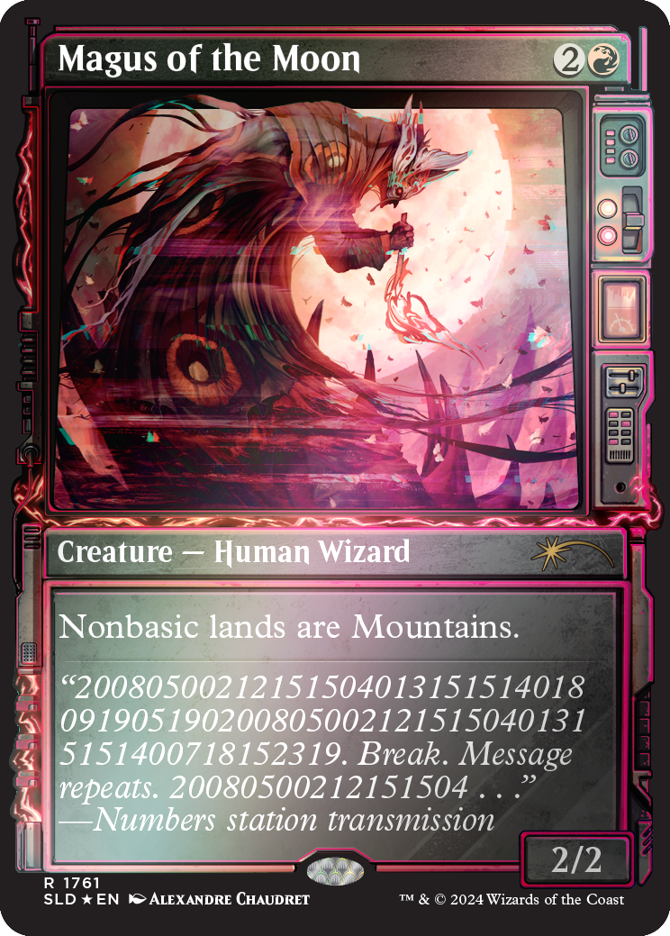 Magus of the Moon (Rainbow Foil) [Secret Lair Drop Series] MTG Single Magic: The Gathering | Red Claw Gaming