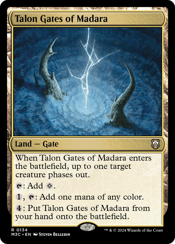 Talon Gates of Madara (Ripple Foil) [Modern Horizons 3 Commander] MTG Single Magic: The Gathering    | Red Claw Gaming