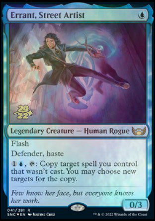 Errant, Street Artist [Streets of New Capenna Prerelease Promos] MTG Single Magic: The Gathering | Red Claw Gaming
