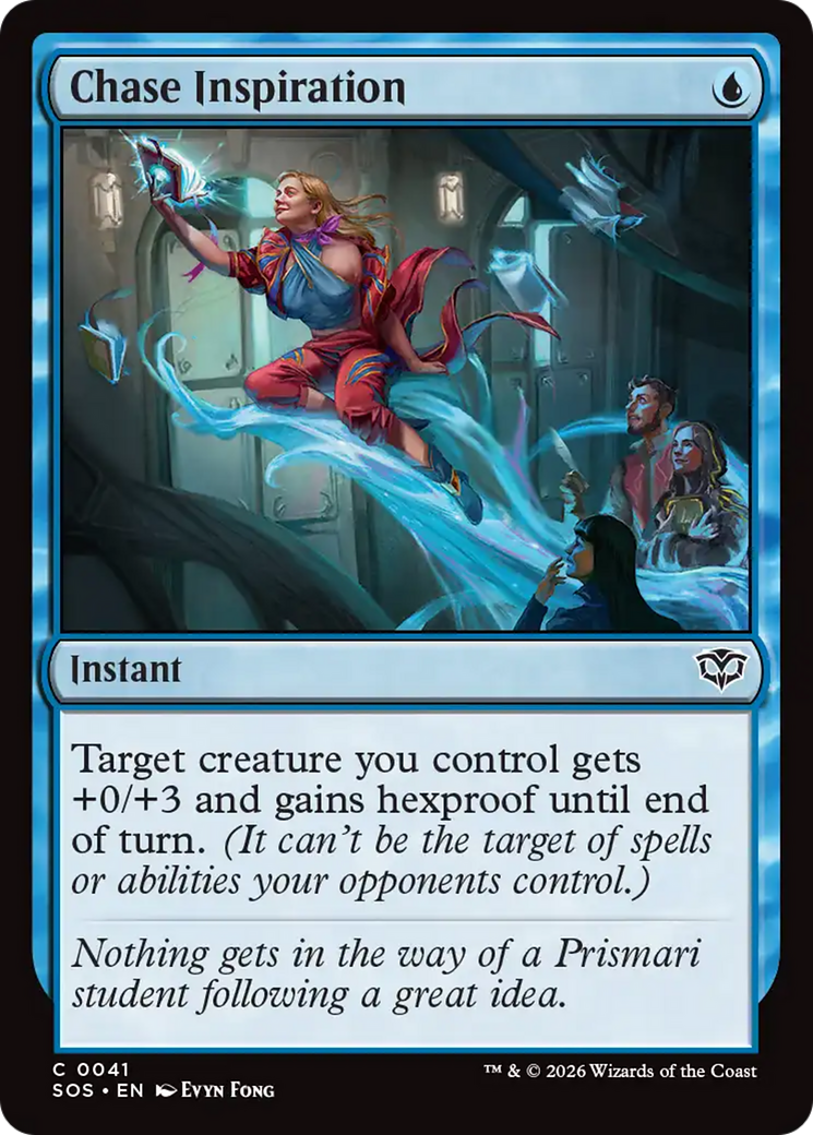 Chase Inspiration [Secrets of Strixhaven] MTG Single Magic: The Gathering | Red Claw Gaming