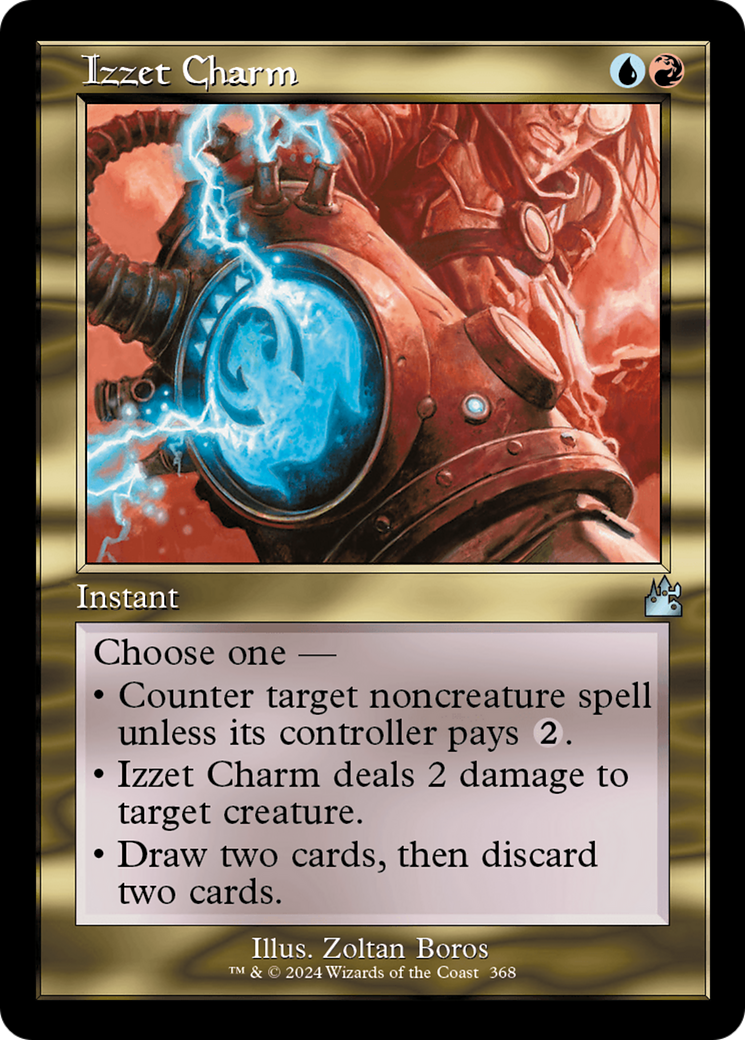 Izzet Charm (Retro Frame) [Ravnica Remastered] MTG Single Magic: The Gathering | Red Claw Gaming