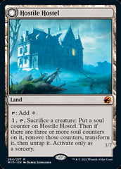 Hostile Hostel // Creeping Inn [Innistrad: Midnight Hunt] MTG Single Magic: The Gathering | Red Claw Gaming