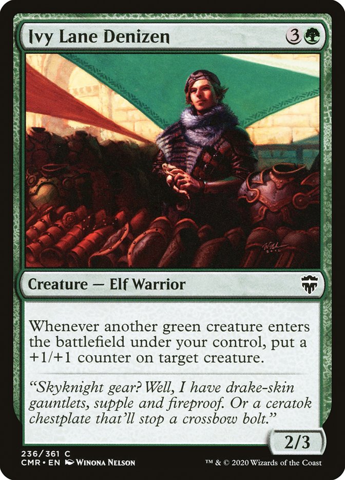 Ivy Lane Denizen [Commander Legends] MTG Single Magic: The Gathering | Red Claw Gaming