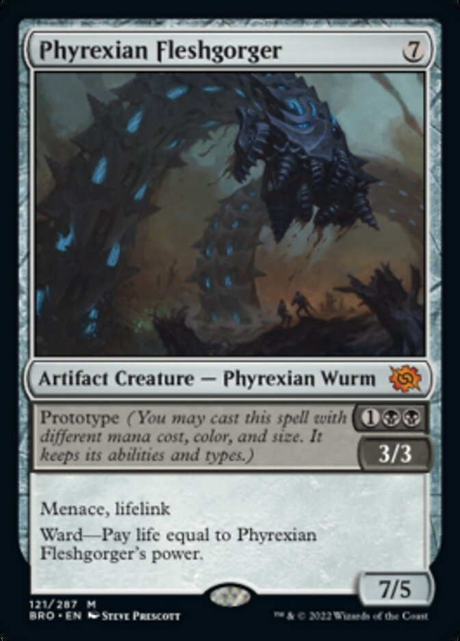 Phyrexian Fleshgorger [The Brothers' War] MTG Single Magic: The Gathering | Red Claw Gaming
