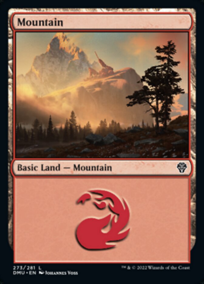 Mountain (273) [Dominaria United] MTG Single Magic: The Gathering | Red Claw Gaming