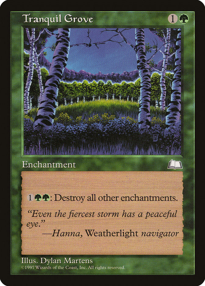 Tranquil Grove [Weatherlight] MTG Single Magic: The Gathering | Red Claw Gaming