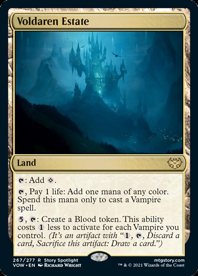 Voldaren Estate [Innistrad: Crimson Vow] MTG Single Magic: The Gathering | Red Claw Gaming