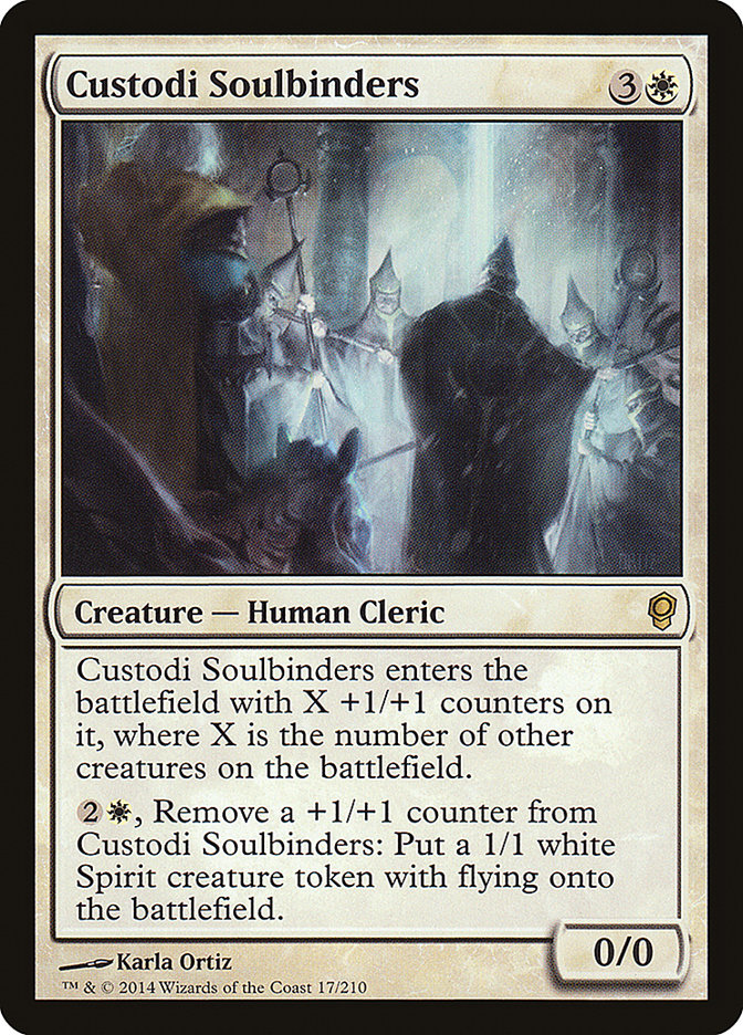 Custodi Soulbinders [Conspiracy] MTG Single Magic: The Gathering | Red Claw Gaming