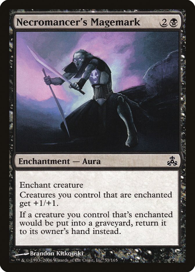 Necromancer's Magemark [Guildpact] MTG Single Magic: The Gathering | Red Claw Gaming