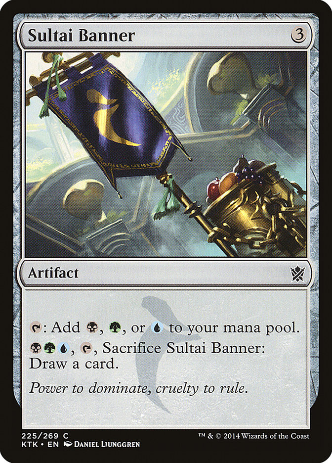 Sultai Banner [Khans of Tarkir] MTG Single Magic: The Gathering | Red Claw Gaming