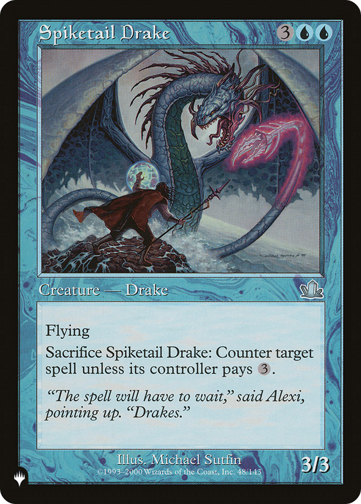 Spiketail Drake [The List] MTG Single Magic: The Gathering | Red Claw Gaming