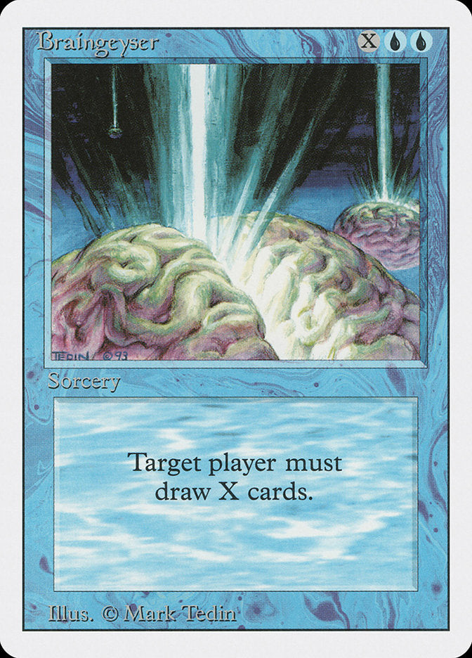 Braingeyser [Revised Edition] MTG Single Magic: The Gathering | Red Claw Gaming