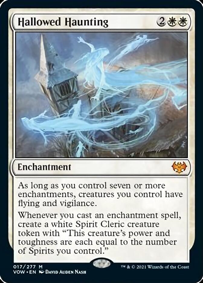 Hallowed Haunting [Innistrad: Crimson Vow] MTG Single Magic: The Gathering | Red Claw Gaming