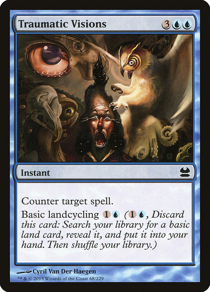 Traumatic Visions [Modern Masters] MTG Single Magic: The Gathering | Red Claw Gaming