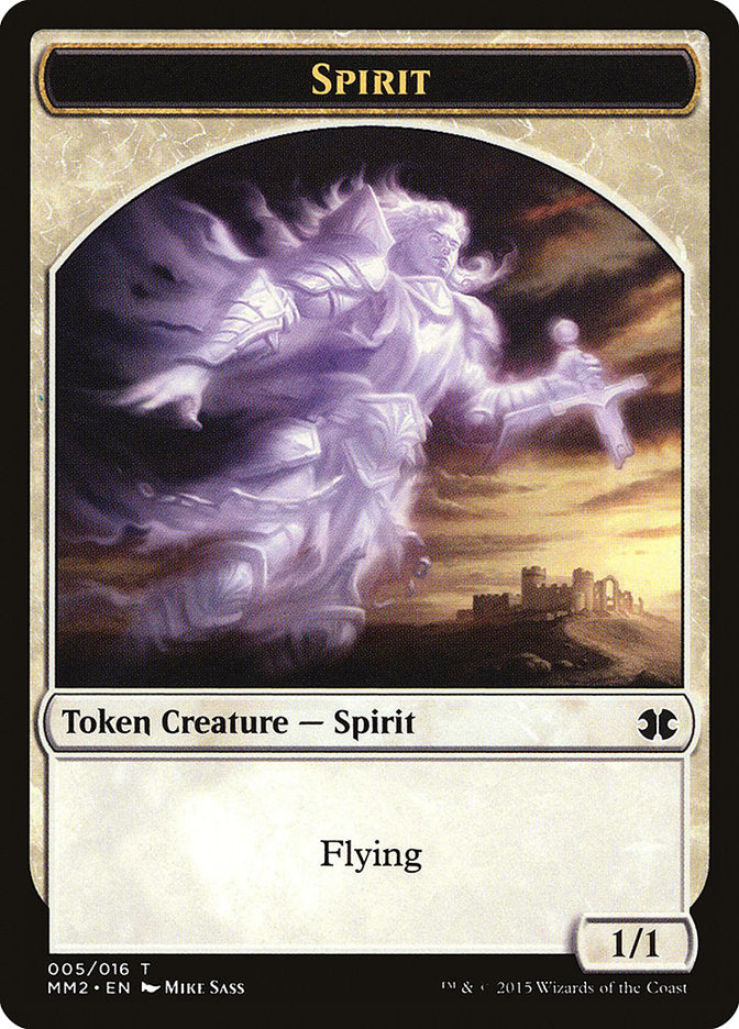 Spirit Token [Modern Masters 2015 Tokens] MTG Single Magic: The Gathering | Red Claw Gaming