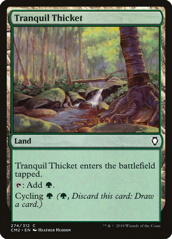 Tranquil Thicket [Commander Anthology Volume II] MTG Single Magic: The Gathering | Red Claw Gaming