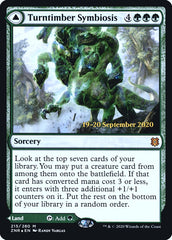 Turntimber Symbiosis // Turntimber, Serpentine Wood [Zendikar Rising Prerelease Promos] MTG Single Magic: The Gathering | Red Claw Gaming