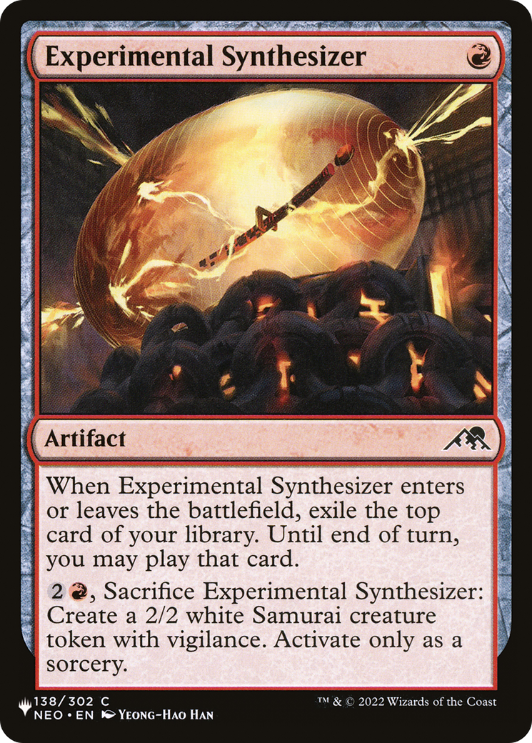 Experimental Synthesizer [The List] MTG Single Magic: The Gathering | Red Claw Gaming