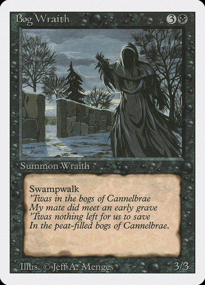 Bog Wraith [Revised Edition] MTG Single Magic: The Gathering | Red Claw Gaming