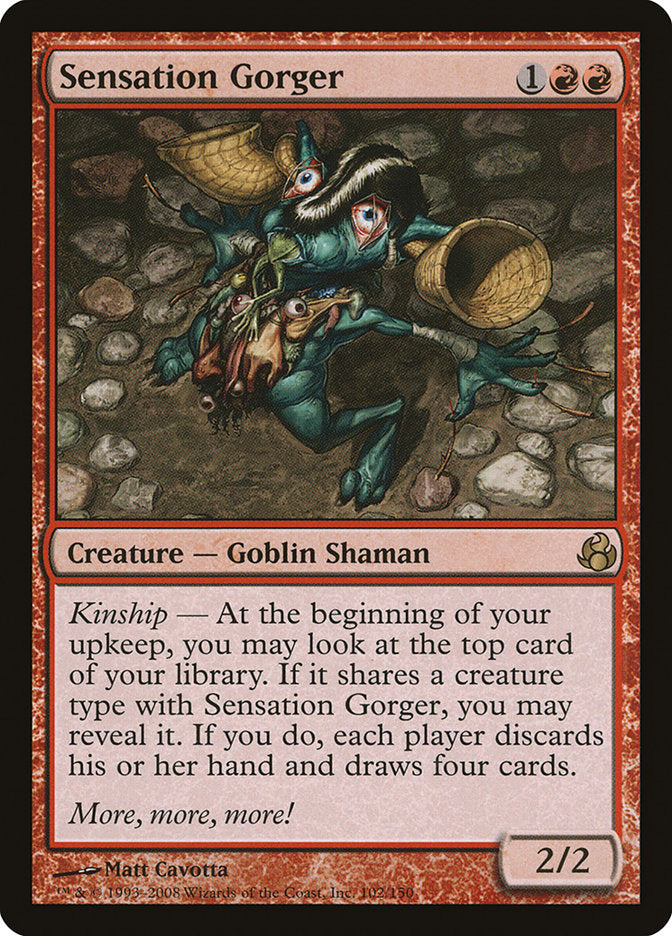 Sensation Gorger [Morningtide] MTG Single Magic: The Gathering | Red Claw Gaming