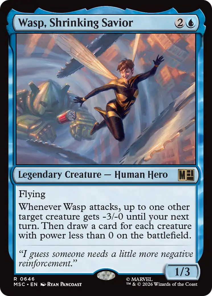 Wasp, Shrinking Savior [Marvel Super Heroes Commander] | Red Claw Gaming