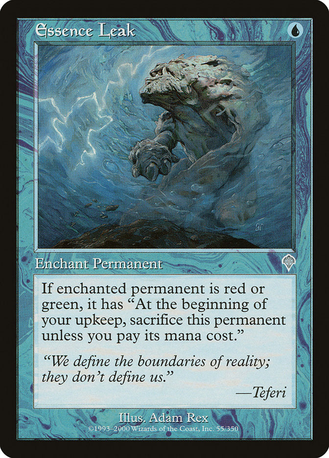 Essence Leak [Invasion] MTG Single Magic: The Gathering | Red Claw Gaming