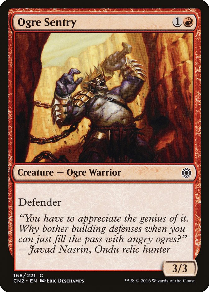 Ogre Sentry [Conspiracy: Take the Crown] MTG Single Magic: The Gathering | Red Claw Gaming