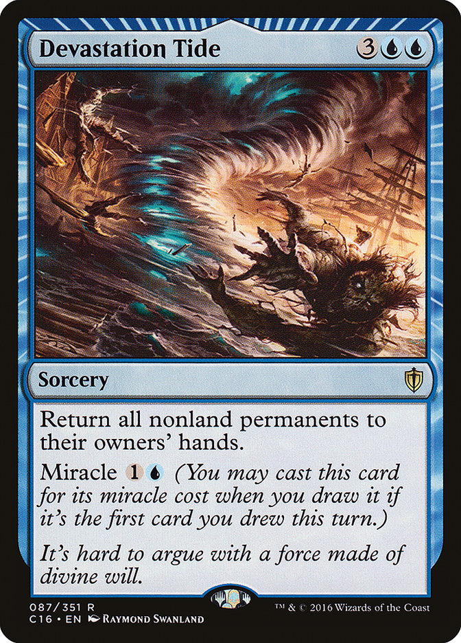 Devastation Tide [Commander 2016] MTG Single Magic: The Gathering | Red Claw Gaming